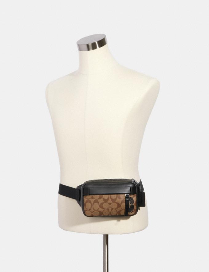 COACH Mini Edge Belt Bag In Signature Canvas in Lagos Abuja Nigeria