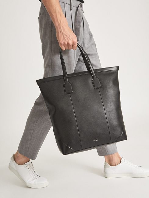 Reiss Elliot Tumbled Leather Tote Bag in Nigeria Lagos Abuja Jos