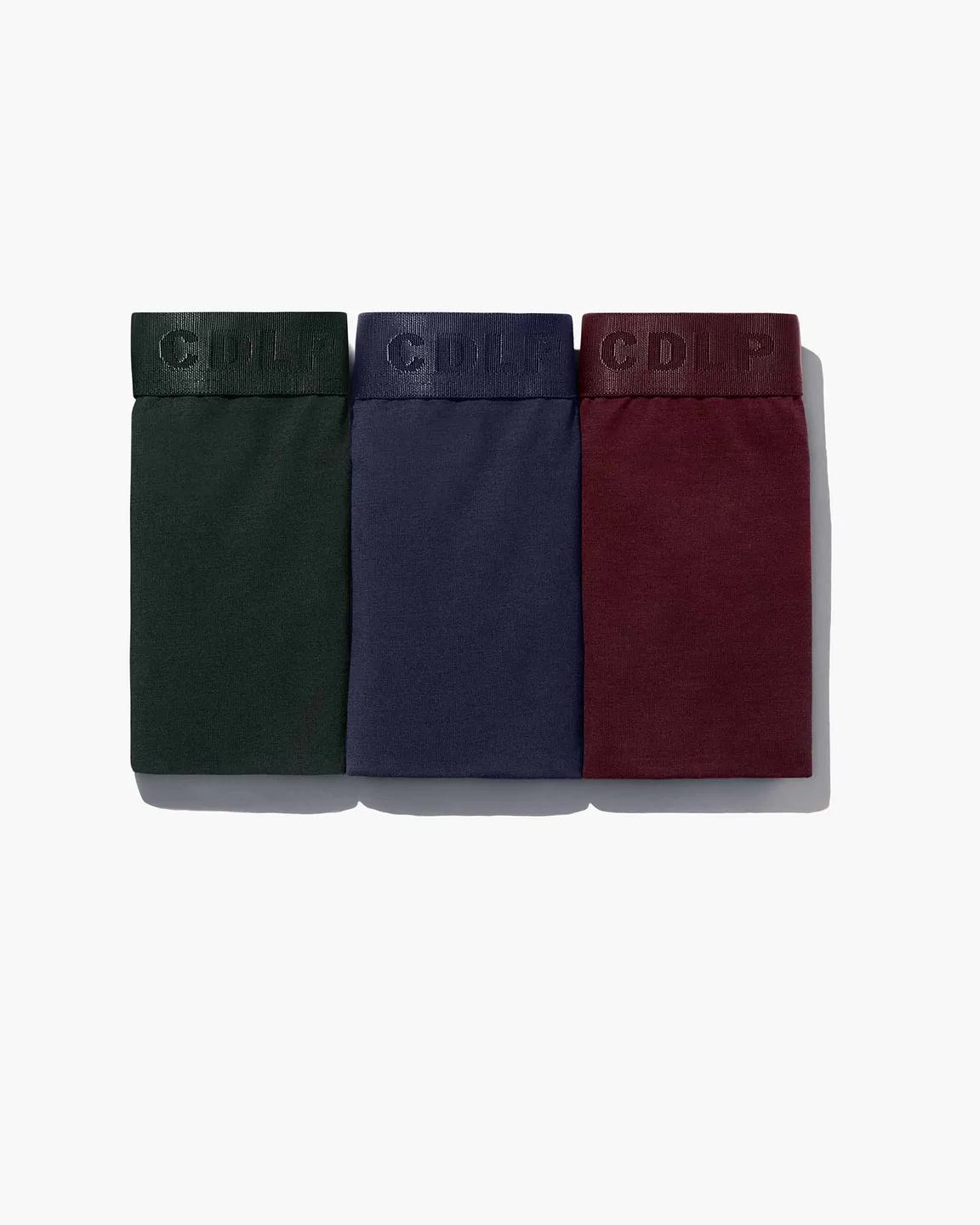 CDLP Boxer Shorts Army Green Navy Blue Burgundy