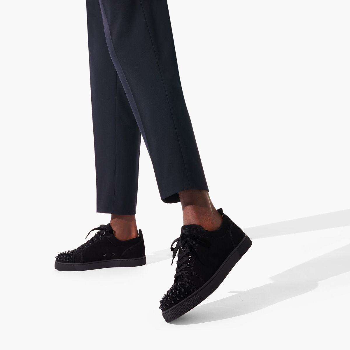 Louboutin Louis Junior Spikes Flat Sneaker In Lagos Abuja Nigeria